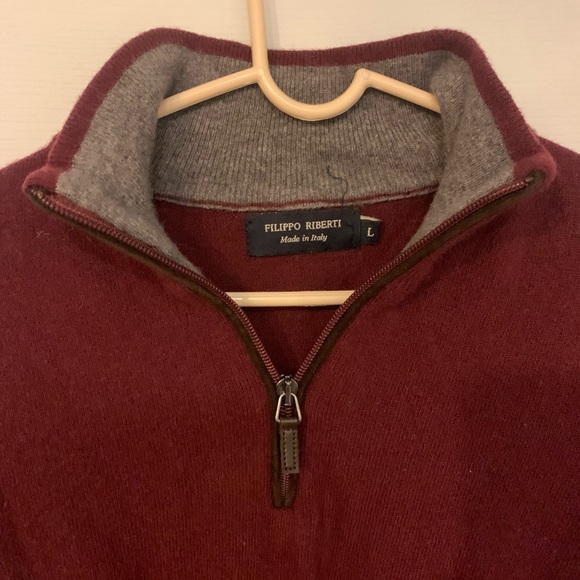 Quarter zip men’s L sweater - Picture 3 of 3